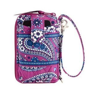 Vera Bradley Boysenberry Carry it all Wristlet NWT